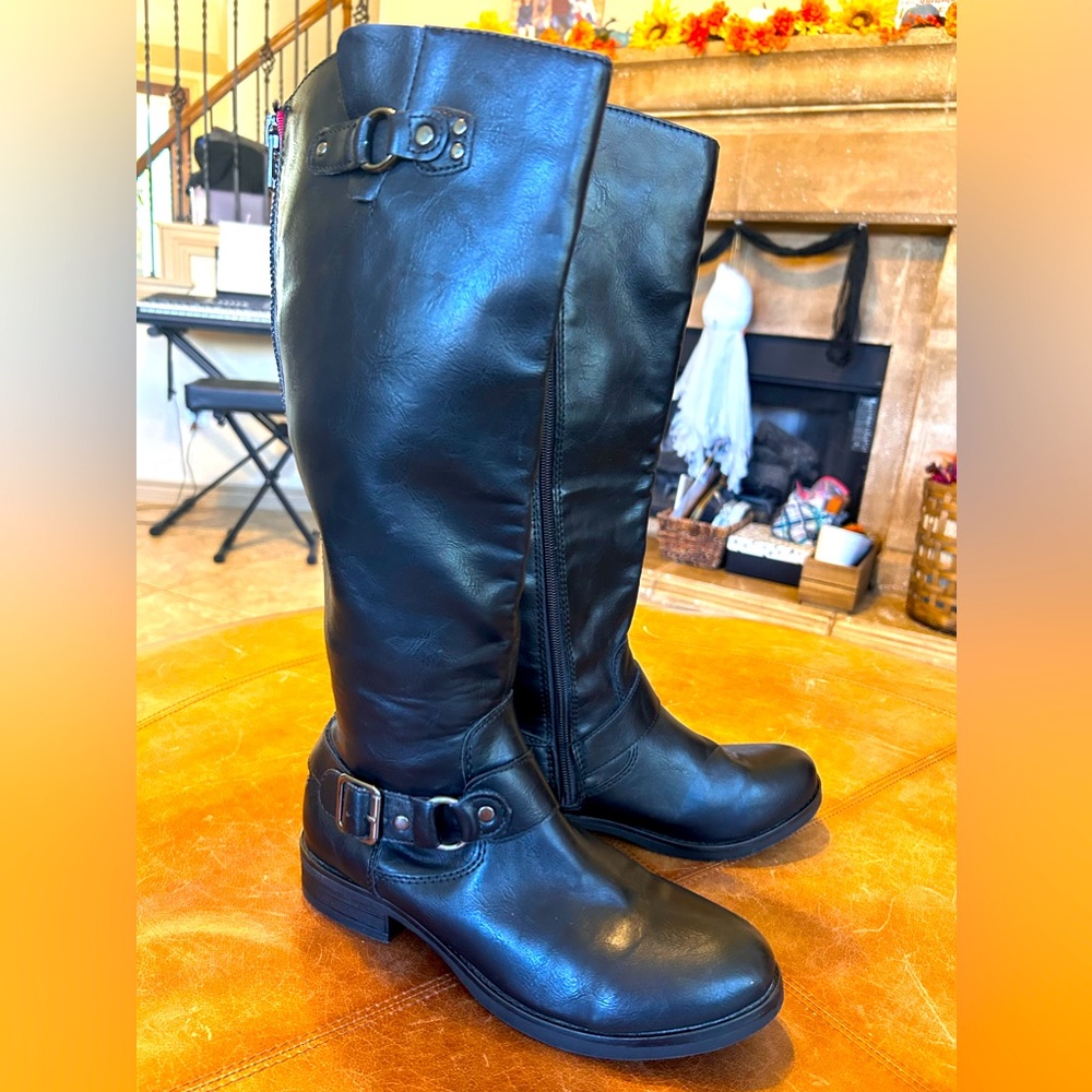 Madden Girl Heeled Boots- Never Worn